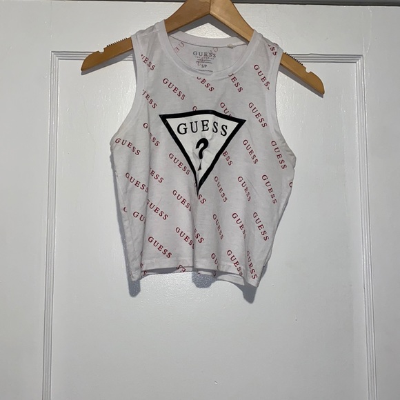 Guess cropped tank top - Picture 1 of 3